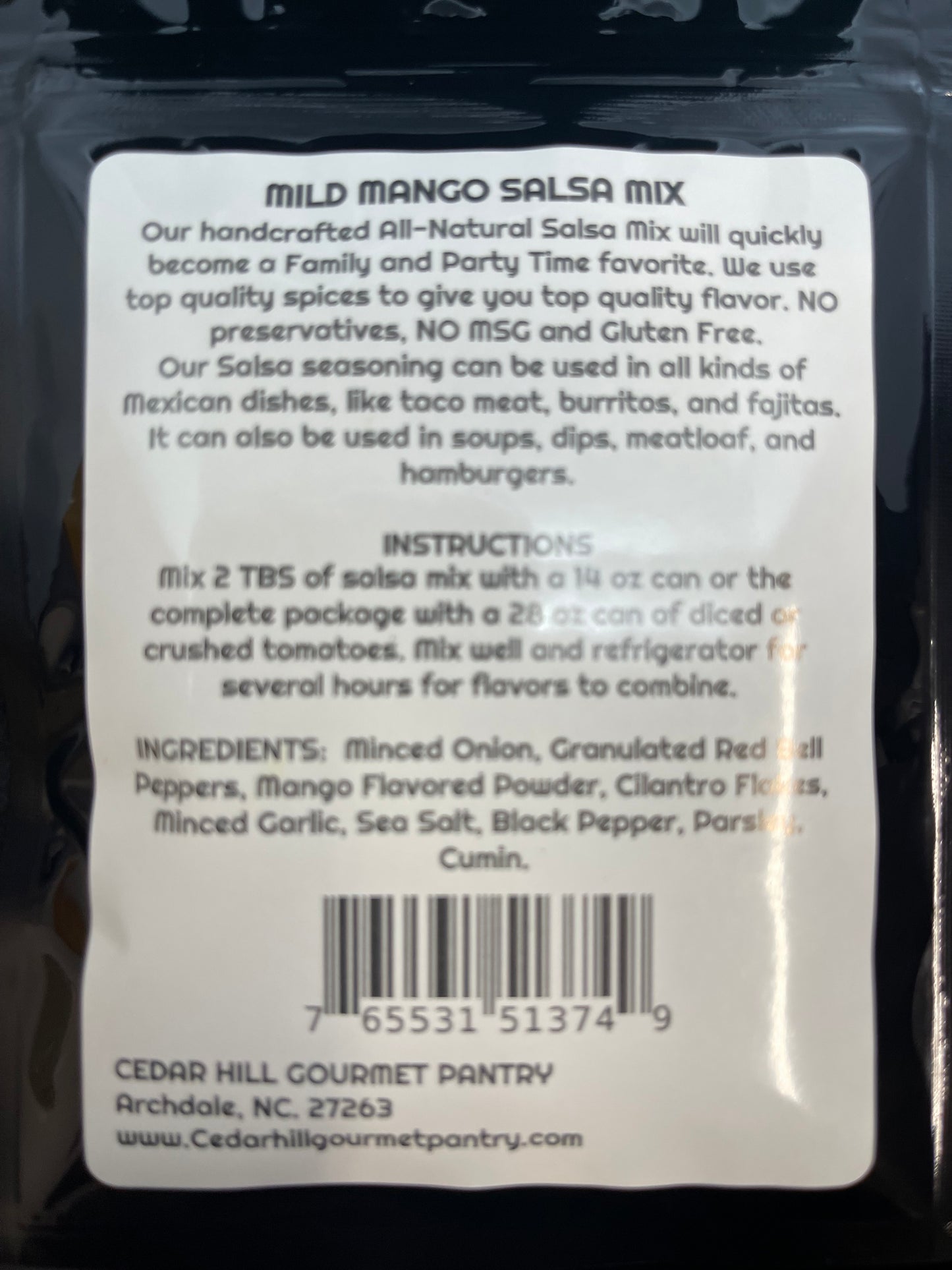 Mild Mango – 33g