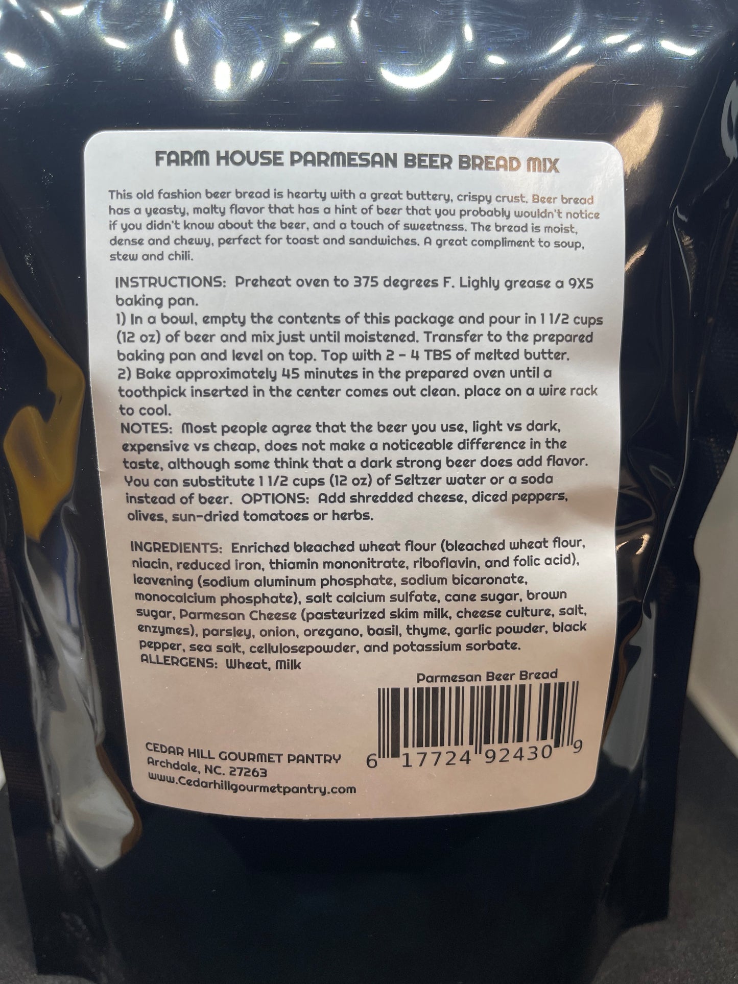 Parmesan Herb – 443g