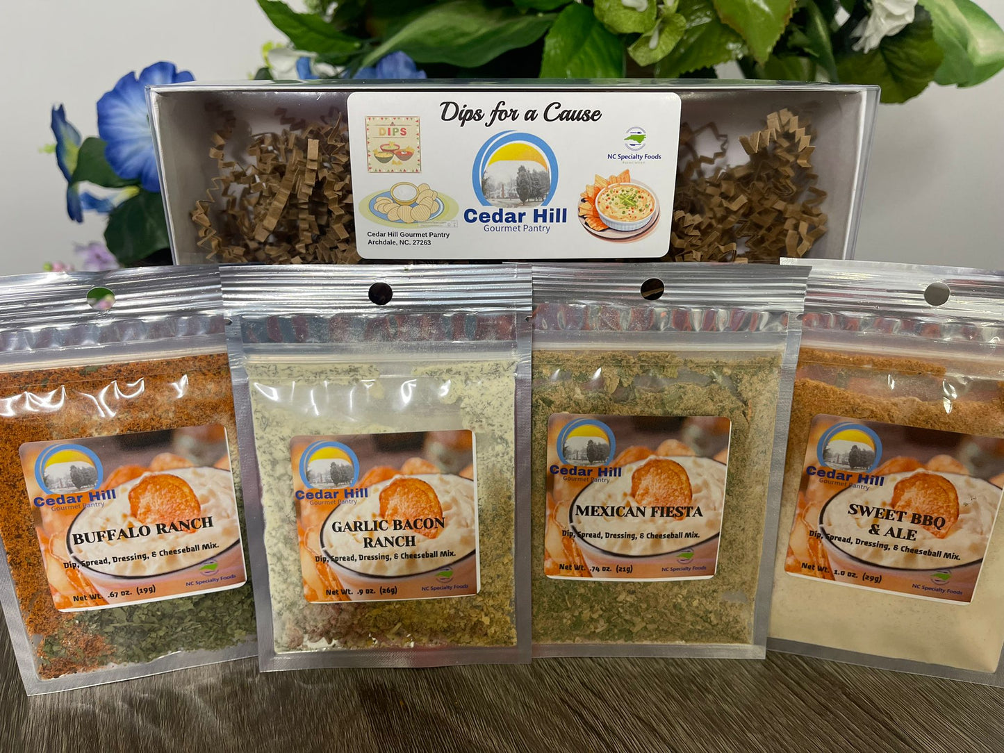 Dips for a Cause 4pk 95g