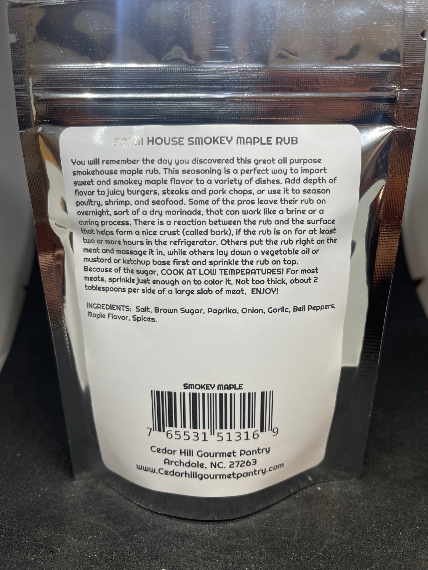 Smokey Maple – 85g