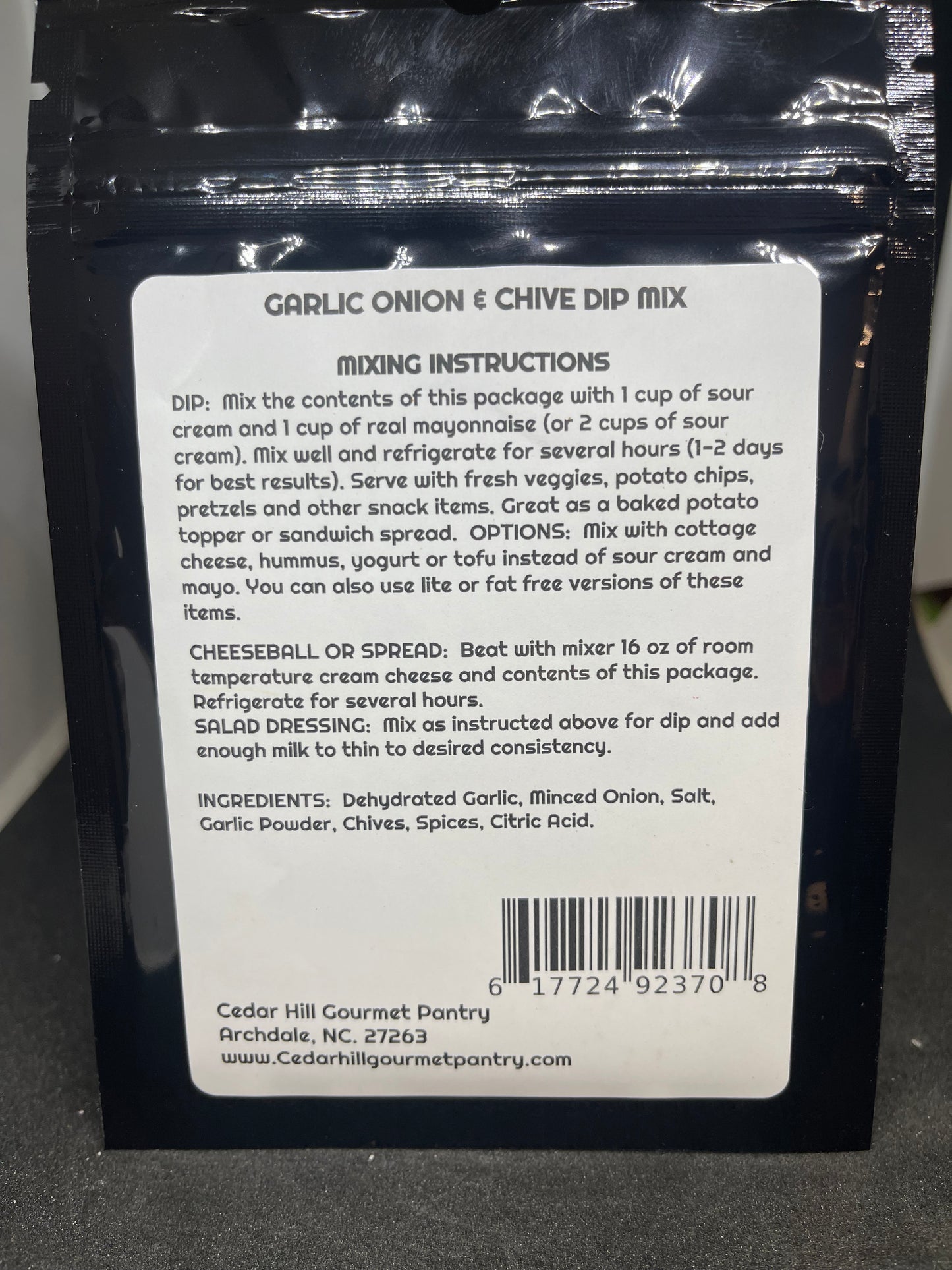 Garlic Onion & Chive – 16g