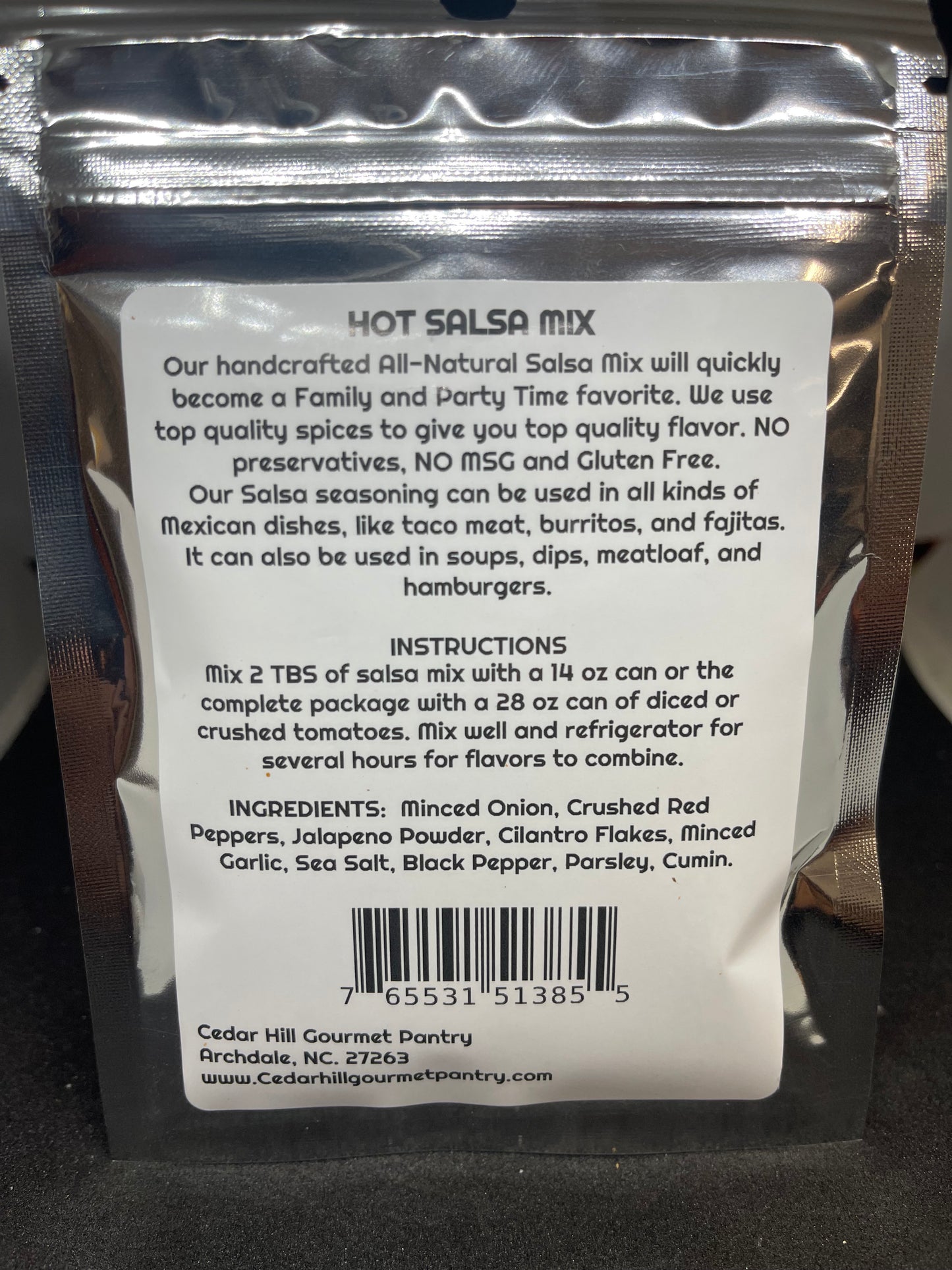 Hot Salsa Mix – 33g