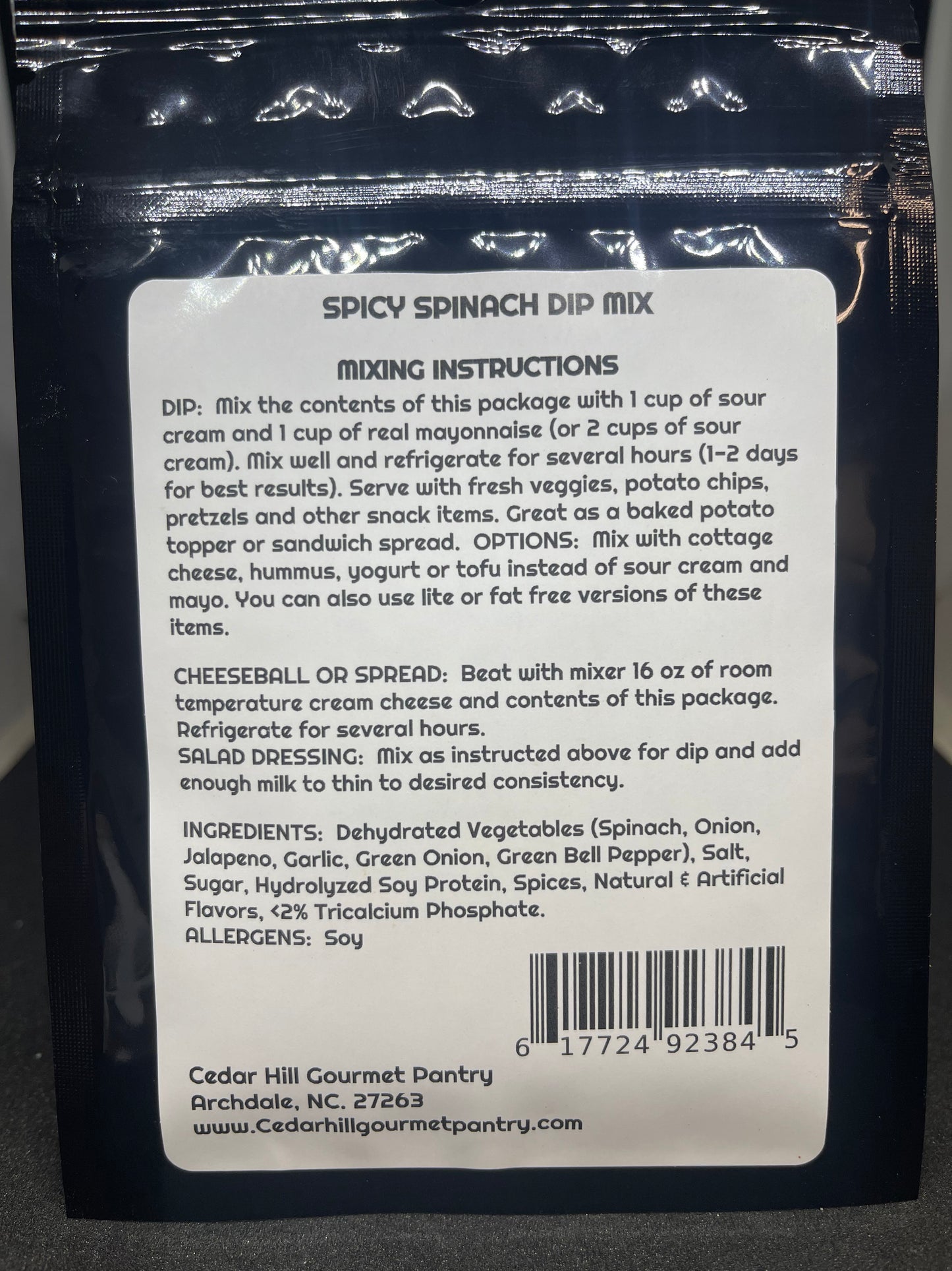 Spicy Spinach – 13g