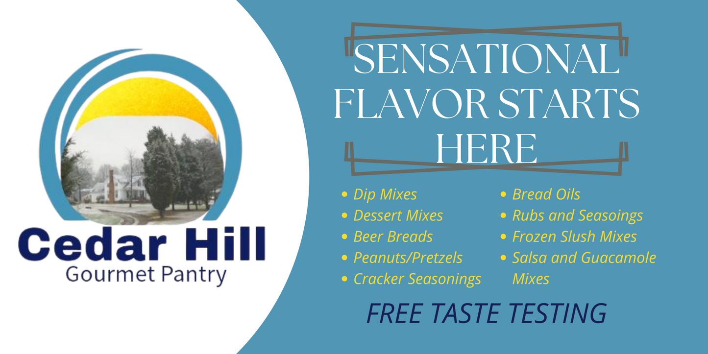 Cedar Hill Gourmet Pantry Banner (6ftx3ft)